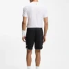 Stretch-jersey logo shorts with hidden drawstring
