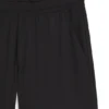 Stretch-jersey logo shorts with hidden drawstring