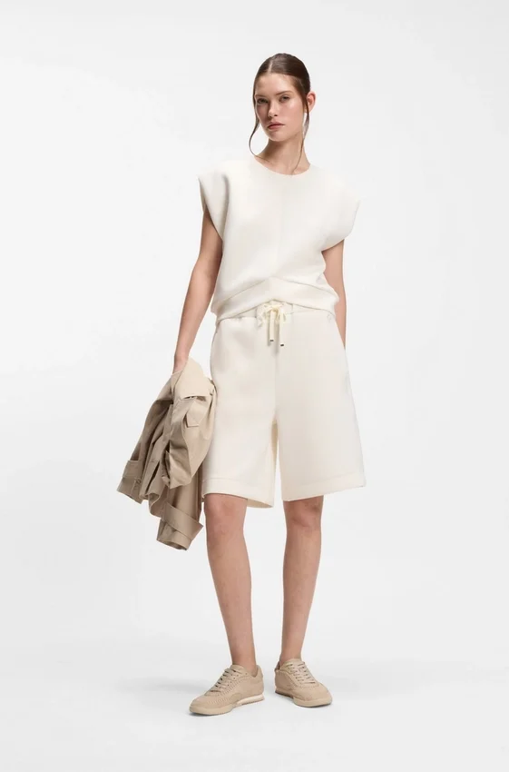 Stretch-jersey shorts in a relaxed fit Stretch-jersey shorts in a relaxed fit