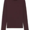 Stretch-jersey top with stacked-logo print