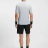 Stretch-ripstop slim-fit polo shirt with quick-dry performance