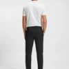 Stretch-twill golf trousers with water-repellent finish