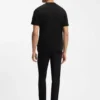 Stripe-artwork T-shirt in cotton jersey