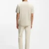 Stripe-artwork T-shirt in cotton jersey