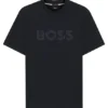 Stripe-artwork T-shirt in cotton jersey