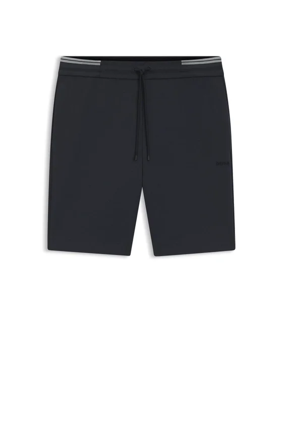Stripe-detail shorts in a cotton blend Stripe-detail shorts in a cotton blend