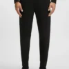 Stripe-detail tracksuit bottoms in a cotton blend