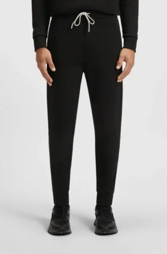 Stripe-detail tracksuit bottoms in a cotton blend Stripe-detail tracksuit bottoms in a cotton blend