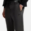 Stripe-detail tracksuit bottoms in a cotton blend