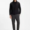 Stripe-detail tracksuit bottoms in a cotton blend
