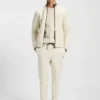 Stripe-detail tracksuit bottoms in a cotton blend