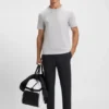 Stripe-detail tracksuit bottoms in a cotton blend