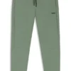 Stripe-detail tracksuit bottoms in a cotton blend