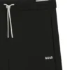 Stripe-detail tracksuit bottoms in a cotton blend