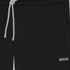 Stripe-detail tracksuit bottoms in a cotton blend