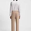 Striped blouse in cotton poplin