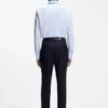 Striped regular-fit shirt in Italian-made cotton