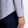 Striped relaxed-fit shirt in cotton poplin