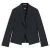 Striped slim-fit blazer in virgin wool Striped slim-fit blazer in virgin wool