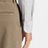 Striped slim-fit shirt in performance-stretch fabric