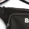 Structured belt bag with contrast logo Structured belt bag with contrast logo