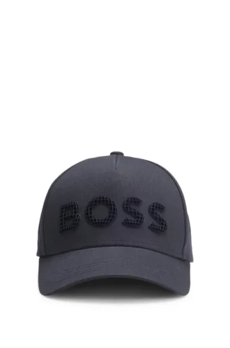 Structured-logo cap in cotton twill Structured-logo cap in cotton twill