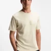Structured-logo T-shirt in cotton jersey