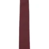 Structured tie in cotton and silk