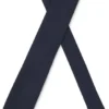 Structured tie in cotton and silk