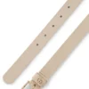 Suede belt with gold-tone Double B monogram Suede belt with gold-tone Double B monogram