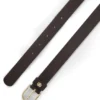 Suede belt with gold-tone Double B monogram Suede belt with gold-tone Double B monogram