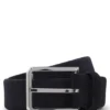 Suede belt with silver-tone buckle Suede belt with silver-tone buckle