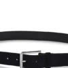 Suede belt with silver-tone buckle Suede belt with silver-tone buckle