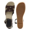 Suede espadrilles with Double B monogram