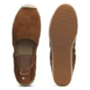 Suede espadrilles with jute midsole