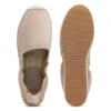 Suede espadrilles with jute midsole