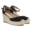 Suede espadrilles with wedge sole