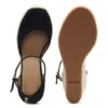 Suede espadrilles with wedge sole