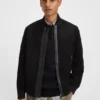 Suede jacket in a regular fit
