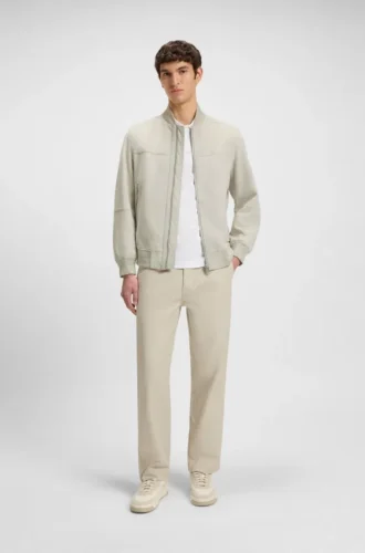 Suede jacket in a regular fit