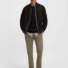 Suede jacket in a regular fit