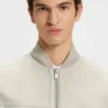 Suede jacket in a regular fit