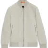 Suede jacket in a regular fit