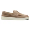 Suede loafers with slightly translucent sole Suede loafers with slightly translucent sole