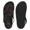 Suede sandals with Double B monogram