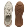 Suede sneakers with Double B monogram