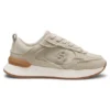 Suede sneakers with Double B monogram
