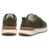 Suede sneakers with Double B monogram