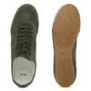 Suede sneakers with logo details