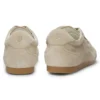 Suede sneakers with logo details